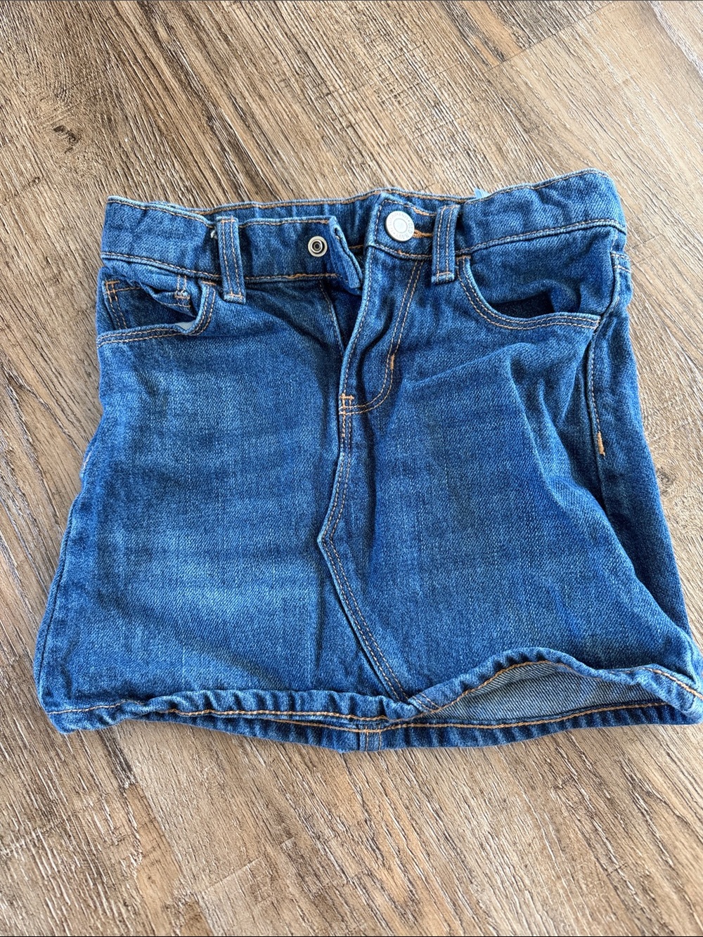 Old Navy Girls Blue Denim Mini Skirt